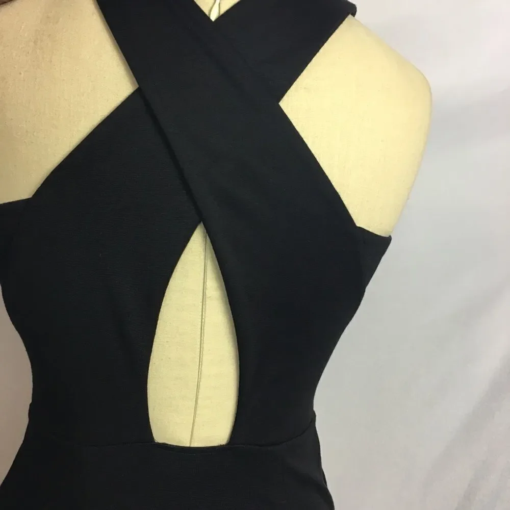 Jack Brand Womans Sleeveless Little Black Dress‎